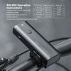 Front bike light 800lm USBC cable 4 operating modes