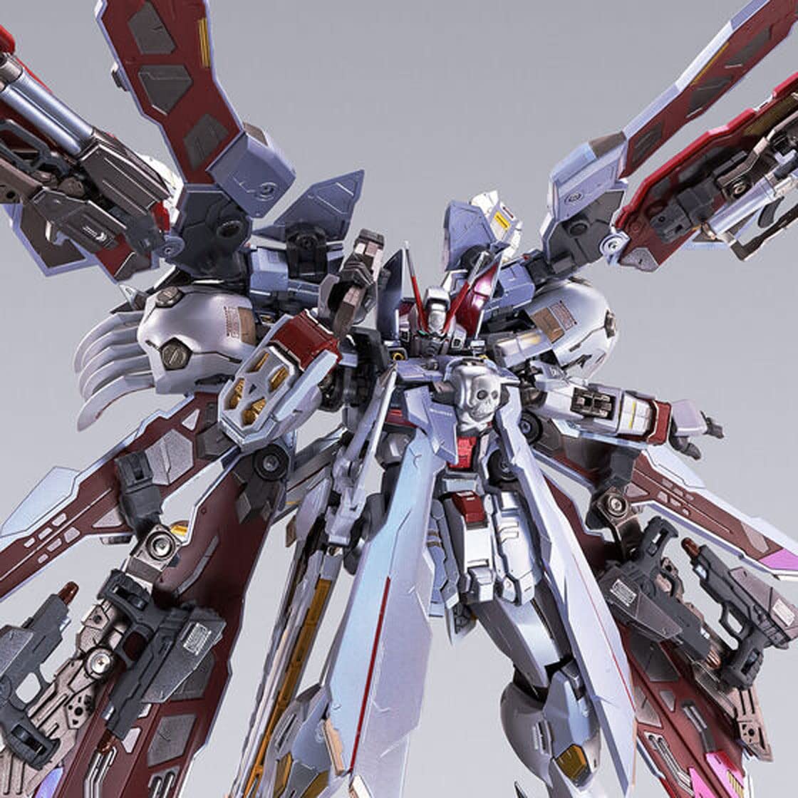 

МЕТАЛЛИЧЕСКАЯ КОНСТРУКЦИЯ Crossbone Gundam Full Cross X-0 серебряный