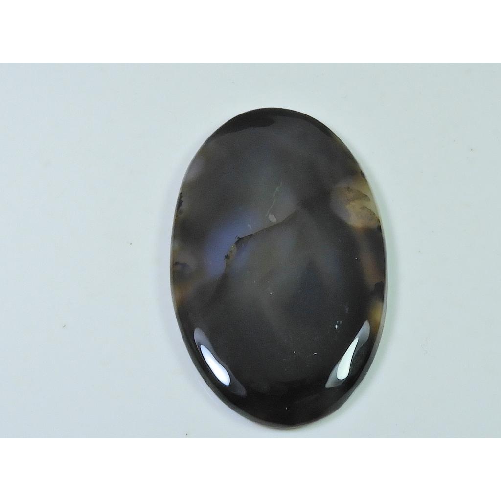 85Cts. Natural Botswana Agate Oval Cabochon Loose Gemstone 30X57X05 MM SK-4085