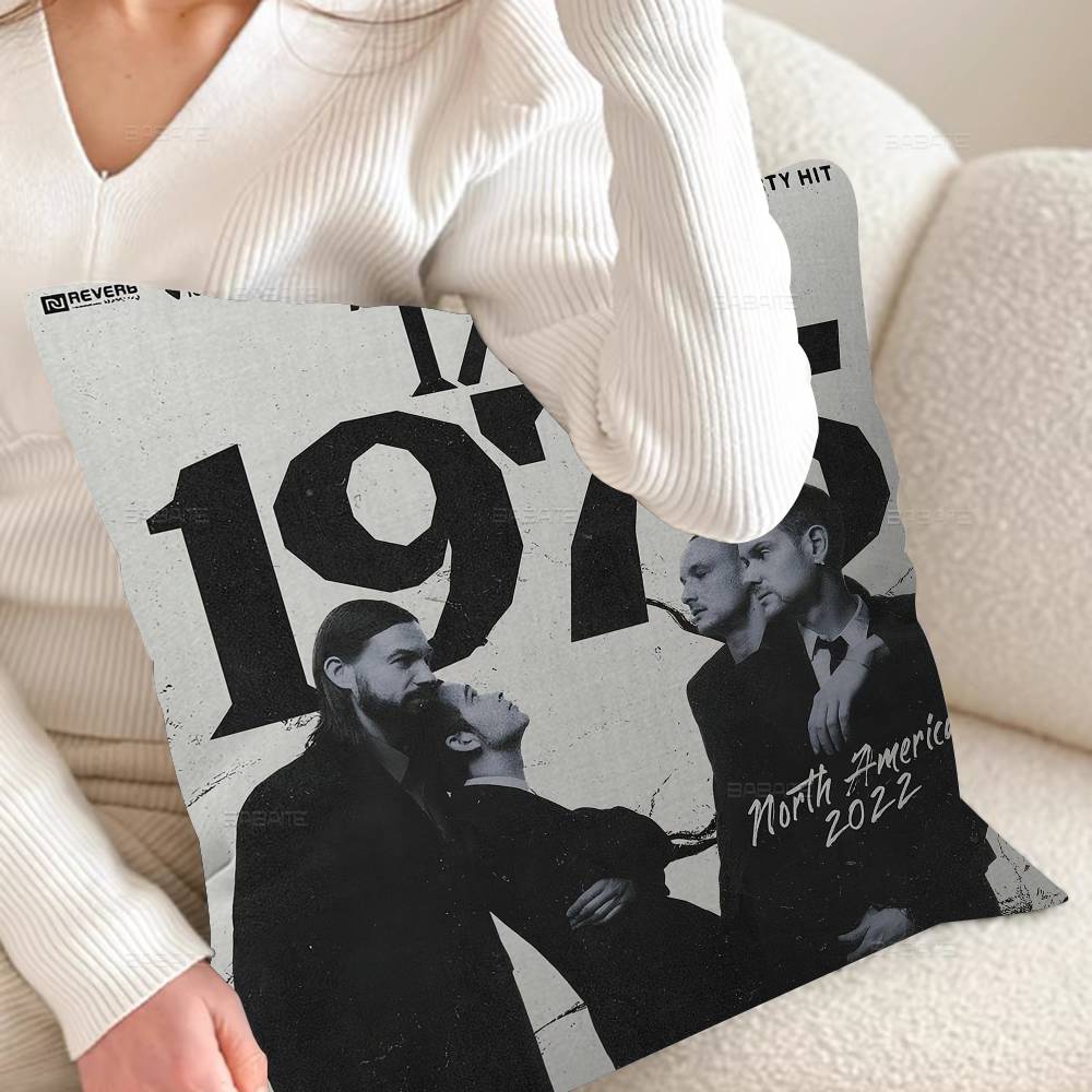1975 R-Rock B-Band Pillowcase Toon Gift Cushion Cover Bedroom Home Sofa Chair Seat Decor Pillow Case
