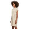 Robe femme - Urban Classics - Turtle GT - Beige - Épaules allongées - Jersey doux