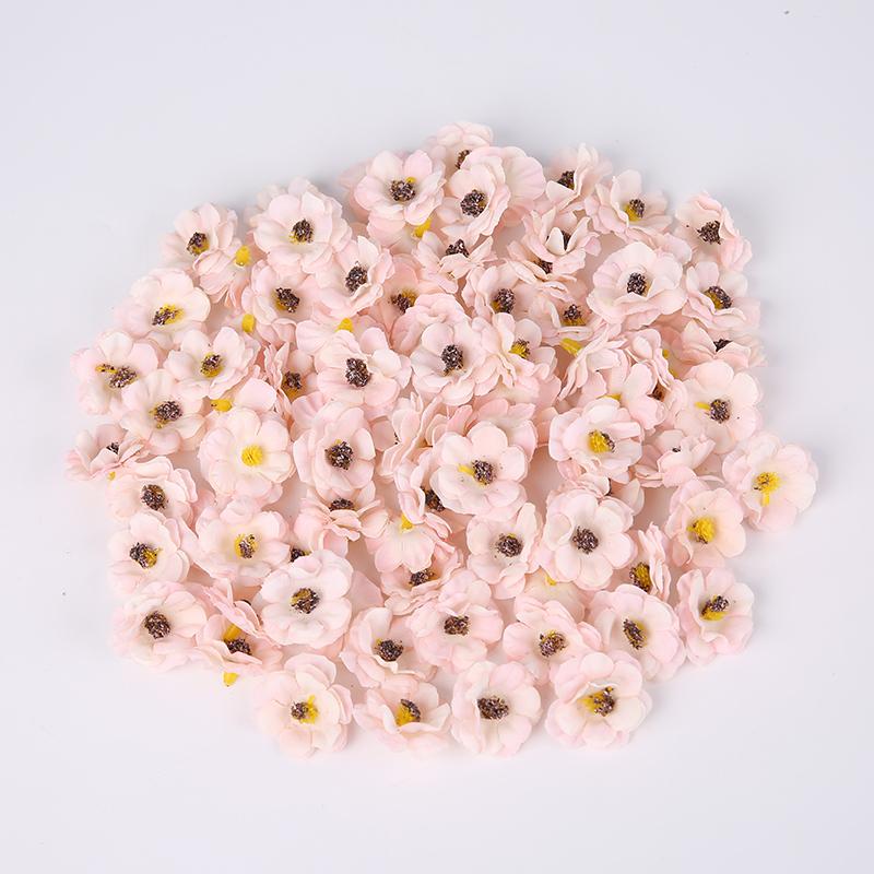 30/50Pcs 3cm Multicolor Mini Daisy Silk Artificial Flower DIY Valentines Day Party Christmas Wedding Decoration Home Decor
