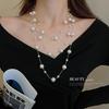 Korean Fashion Pearl Necklace - Extra Long, Elegant Sweater Chain for Autumn/Winter