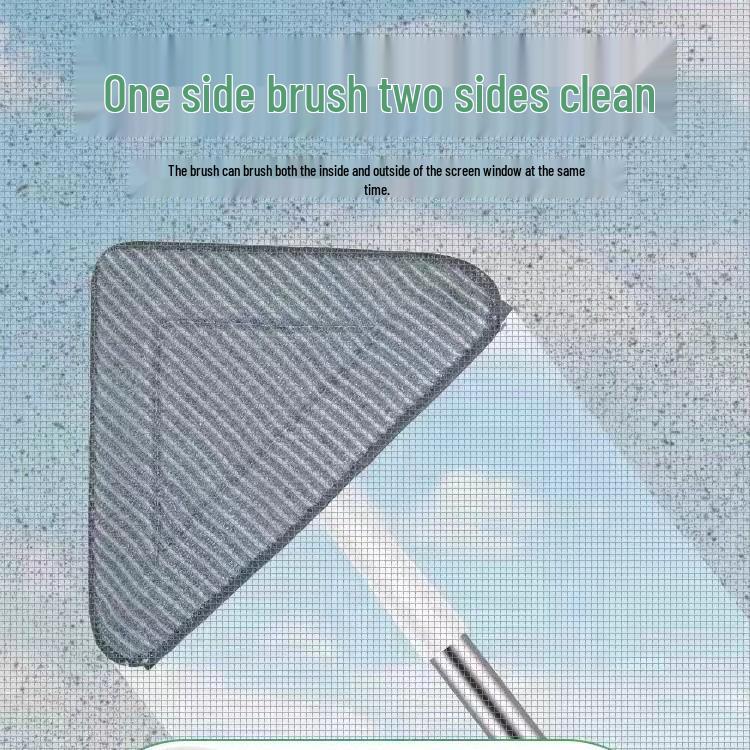 2024 Extra Long Handle Triangle Mop for Glass, Wall, and Ceiling Cleaning