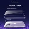 IPhone 14 Plus Case, Transparent Silicone Protective Cover, Full Protection Air Cushion Shockproof Ultra-Thin Soft And Hard, Personalized And Wome