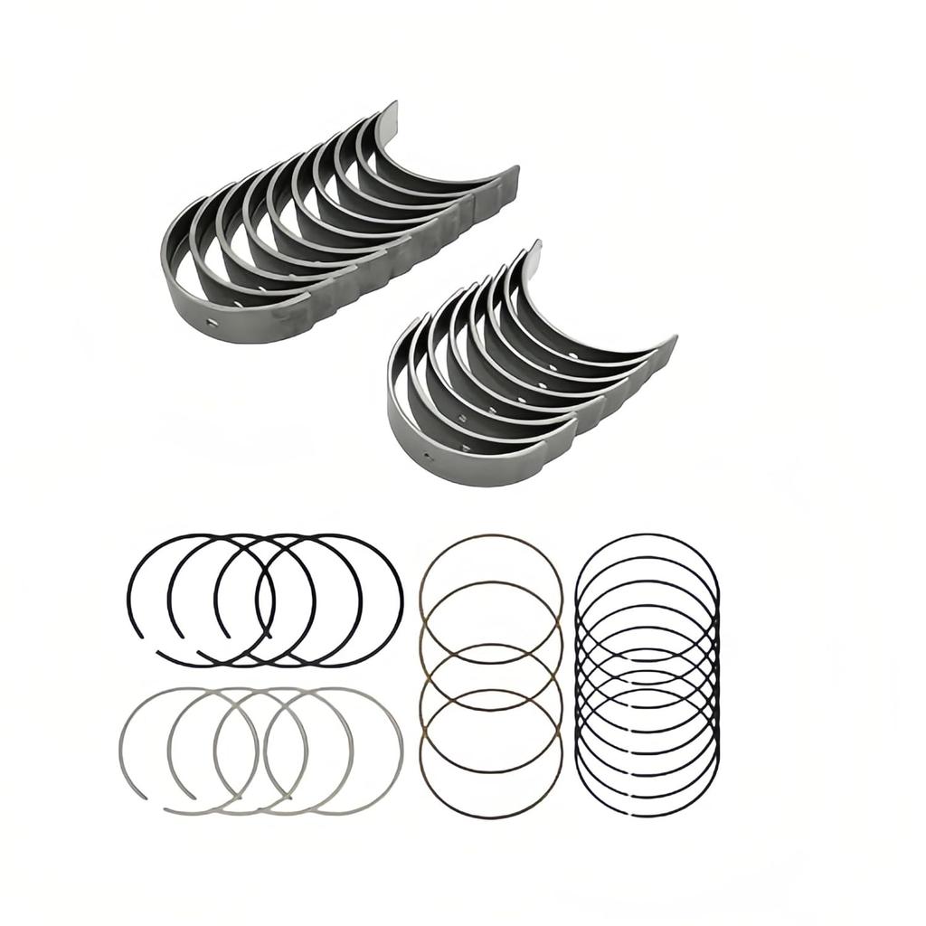 STD Main Rod Bearing Set & Piston Rings Fits for Toyota Camry Matrix Corolla RAV4 Scion TC XB 2.4 L 2007-2010, Crankshaft Main & Connecting Rod