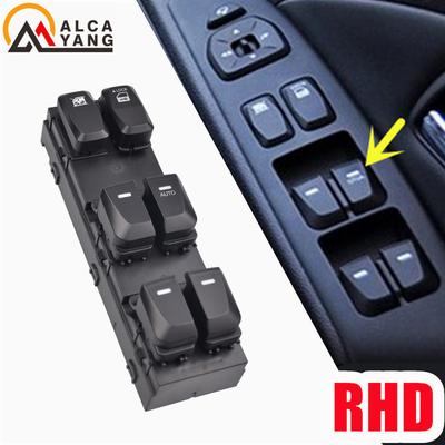 93570-2S910 Power Window Master Switch RHD Right Hand Driver Controller Button For Hyundai IX35 Tucson 2009-2015
