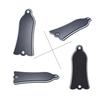 Plastic Bell Shape Trusses Rod Cover Plate 2 Holes Electric Guitar Trusses Rod Cover Guitar Part Easy To Installation