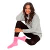 RJM Womens/Ladies Chenille Velvet Socks (Pack of 2)