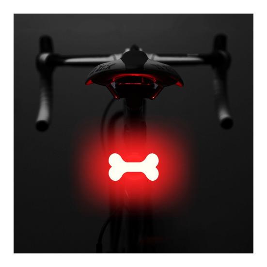 Sykkelbaklys Høy lysstyrke Vanntett Flere lysmoduser Oppladbar sykkelsikkerhetsvarselbaklys