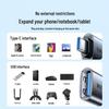 USB 3.0 Female to Type-C Male OTG Adapter for Phones, U Disks, Car Chargers, Tablets