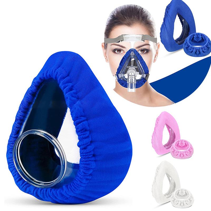 Forros para Mascarilla CPAP para Mascarillas Faciales Completas, Absorbentes de Humedad, Reductores de Presión, Mejoran la Comodidad, Lavables, Cubierta de Algodón