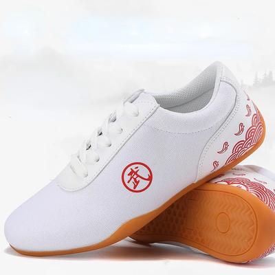 Qualität Paare Canvas Wushu Tai Chi Kungfu Glamouröser Schuh Routine Kampfkünste Professionelle Wettkampfschuhe Herren Frau