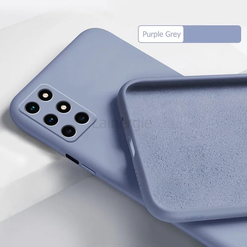 Custodia per OnePlus 8T Nuova in Silicone Liquido Opaco Morbida Protezione Fotocamera Copertura per Custodie Telefono OnePlus 8T One Plus 8T