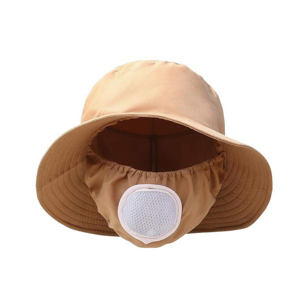 

Fashion With Mask Agricultural Work Hat Wide Brim Protect Neck Anti-uv Fisherman Hat Dust Mask Hat Sunscreen Mask Hat Outdoor
