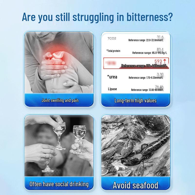 Uric Acid & Gout Relief Effervescent Tablets