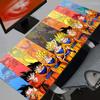 Mausmatte DBZ Dragon Ball Z Mauspade Anime Teppich Gaming Zubehör Großer Teppich Gamer PC Computer Tastatur Schreibtischmatte Mausepad