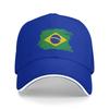 Custom Fashion Flag Of Brazil Baseball Cap Women Unisex Adjustable Brazilian Proud Dad Hat PerforUnisexce