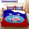 Esporte Clube Bahia Sports Club Emblem Printed Pattern Duvet Cover Set – includes 1 duvet cover and 2 matching pillowcases Bedroom Christmas gifts