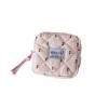 Cute Cherry Mini Bag Portable Multi Purpose Small Travel Organizers Floral Square Earphone Bag Makeup Bag Cosmetic Storage Bags