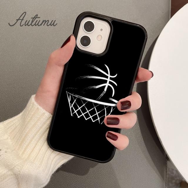 Sport Basketball Art Phone Case for iPhone 11 12 13 14 Pro Max Mini X XR XS SE 2020 6S 7 8 Plus Samsung Galaxy S21 S22 Shell