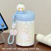 Spring Festival Out High-value Straw Cup Girl Cute Cartoon New Portable Tea Separation Thermos Cup
