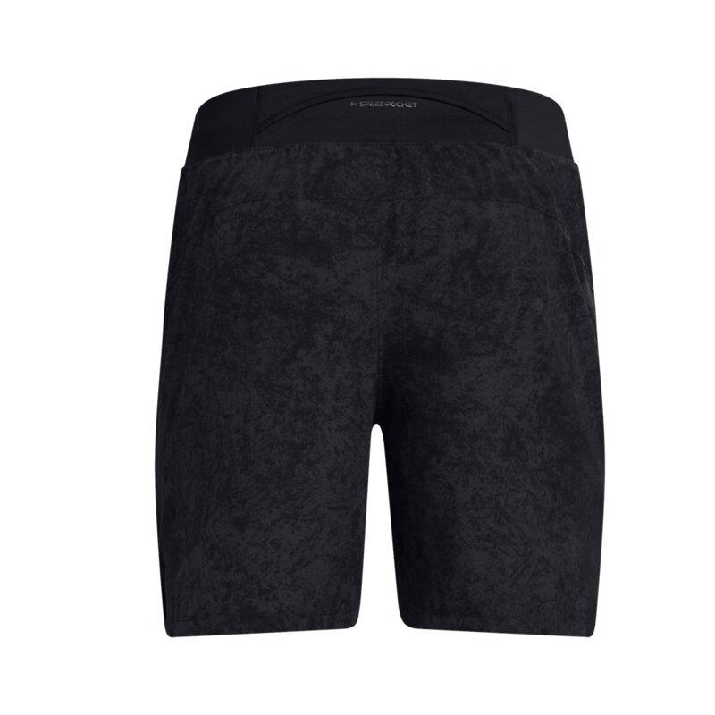 Under Armour Lightweight Soft Woven Comfortable Lace-Up Three-Quarter Casual Shorts Men shorts Black 1378869-004
