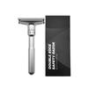 Double-Sided Men's Manual Shaving Razor with Stand