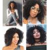 Africans Short Curly Hair  Synthetic Wig Explosive Wig High Quality High Temperature Fiber Material
