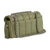 Coach Tabby 20 Logo Jacquard Quilted Flap Napa Leather Shoulder Bag Women Handbags Moss-Green CP145-LHMOS