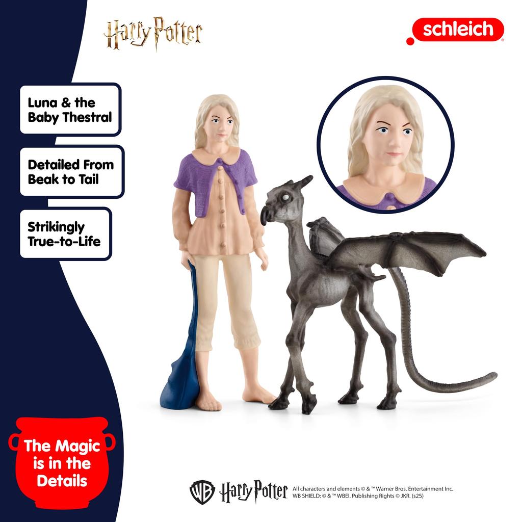 Schleich Harry Potter Series Luna and thestrals 42636