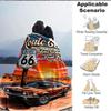 1 Stück Route 66 Flanelldecke [Gemütliche Überwurfdecke] Für Sofa, Bett, Reisen, Camping, Wohnzimmer, Büro, Couch, Stuhl Und Bett