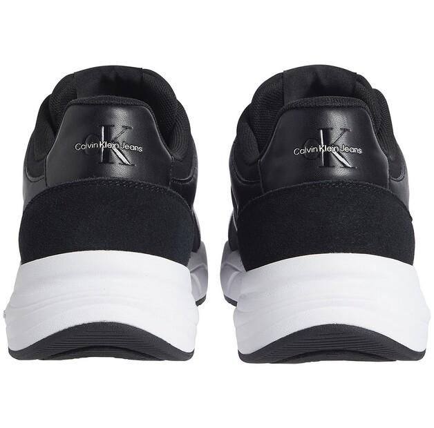 CALVIN KLEIN JEANS Retro Tennis Low Laceup Mtl Sneakers