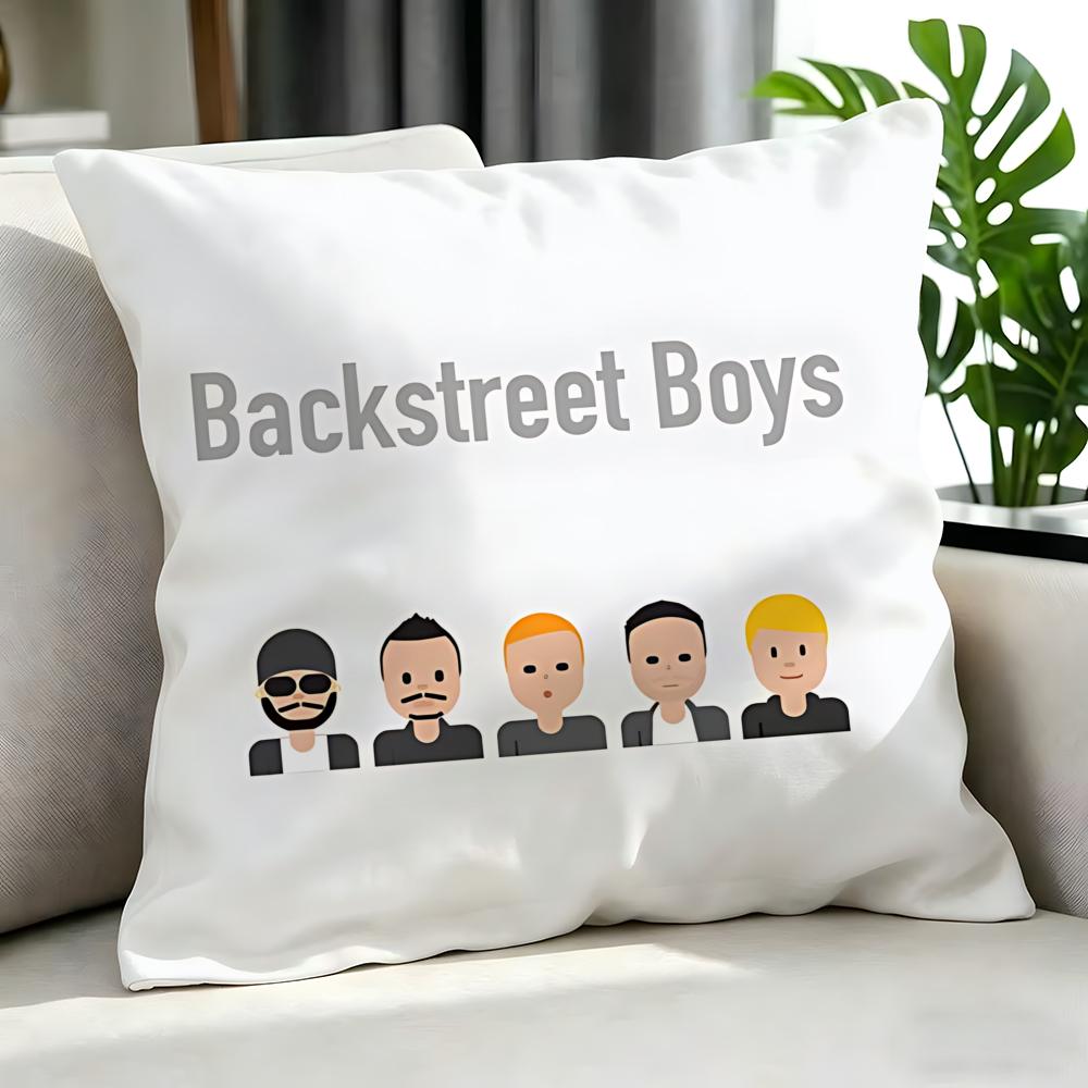 Pop Backstreet Boys Cushion Cover Cushion Cover Set 4Pcs 50X50 45X45 40X40 Pillowcase Decorative Sofa Home Decor