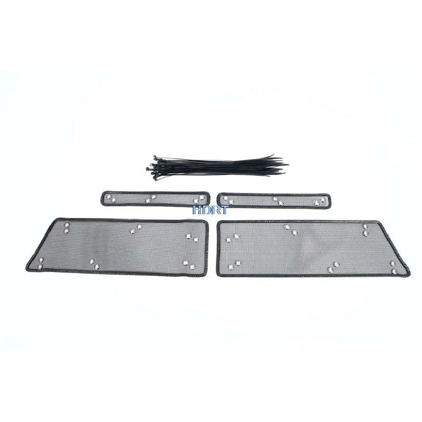 Car Styling Front Racing Grill Mesh ect Screen Anti Bug Net Cover Protector Decoration Accessories For Toyota Camry 2024 +