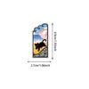 10/30/50pcs Transparent Tarot Card Black Cat Cartoon Stickers PET Material DIY Luggage Laptop Phone Gothic Graffiti Sticker Toys