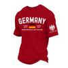 Men's Casual Printed Round Neck Short Sleeve T-Shirt, Lightweight and Breathable