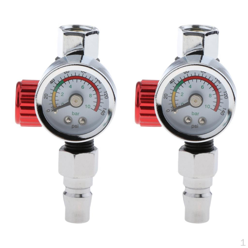 2x Pressure Regulator Spray