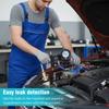 31 Pcs Radiator Cooling System Pressure Tester Kit Cooling System Water Tank Leak Test Detector Set for Cars Motorcycles Trucks