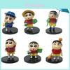 Crayon Shinchan Collectible Pvc Figures With Cute Cartoon Style For Gift And Display
