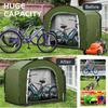 Bike Storage Tent Oxford Cloth Motorcycle Organizer Shelter Large-capacity Storage Supplies For Motorcycle Garden Tools Camping