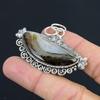 Sisters Day Deal 925 Silver Natural Montana Agate Daughter Handcrafted Pendant
