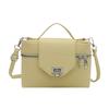 Street Style Pu Small Shoulder Bag With Zipper Closure And Metal Buckle Decor For Daily Use