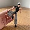 3D Printed Anime Character Figure, Movable Joints Action Figure with Accessories, Animation Model Ornament, Collectible Gift for Anime Fans