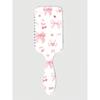 1pc Pink Bowknot Designed Hair Cushion Comb, Anti-Static Smooth Massage Paddle Hair Brush For Home Use
