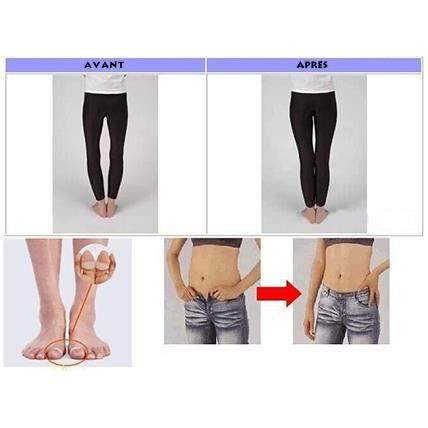 Pair Toe Ring - Transparent White - Comfortable - Slimming