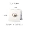 Doyime Compact Mirror Hand Double-Sided Makeup Two-Sided 1X 2X Magnifying Square Folding Unbreakable Popular Stylish Ultra-Lightweight Convenient