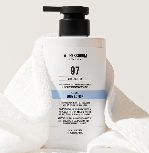 W.DRESSROOM Perfume Body Lotion 500ml – 5 Scents Hydrating Fragrance Lotion