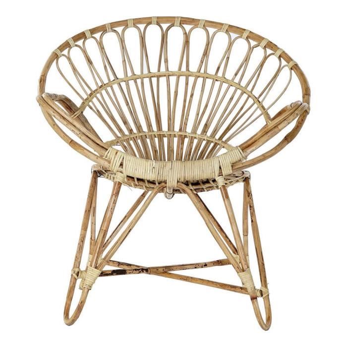 Chaise de jardin - Marque - Rotin - Blanc - Confortable et élégante