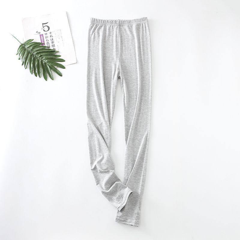 

Женские леггинсы верхняя одежда модал высокая талия облегающие чистый хлопок кальсоны весна/лето большой размер серые брюки кальсоны компрессионные брюки тонкие Light gray XL (60.00 kg-77.50 kg recommended